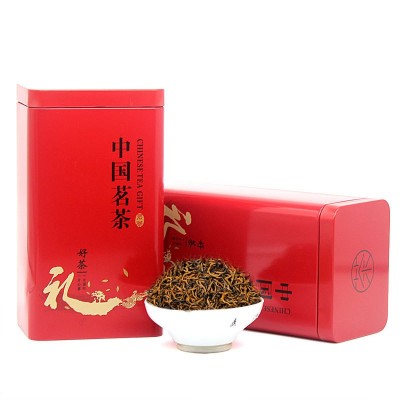 金骏眉红茶 桐木关红茶批发 罐装250克茶浓香型茶叶礼盒装闽红图2