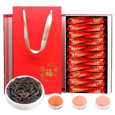 红茶茶叶 大红袍肉桂乌龙茶礼盒装 正山小种金骏眉中秋送礼包邮图4