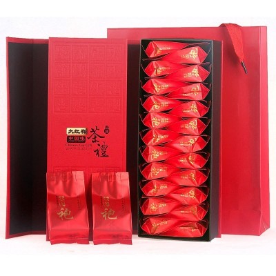 红茶茶叶 大红袍肉桂乌龙茶礼盒装 正山小种金骏眉中秋送礼包邮图3