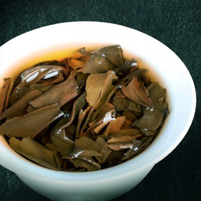 茶叶云南白茶大叶种老白茶饼老寿眉饼100克走量批发源头厂货老茶图2