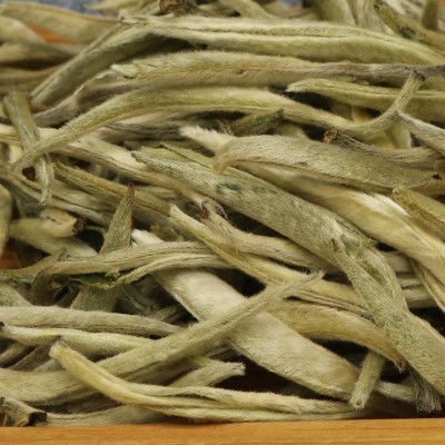 白毫银针白茶散装单芽月光白散茶陈年福鼎茶叶批发日晒图5