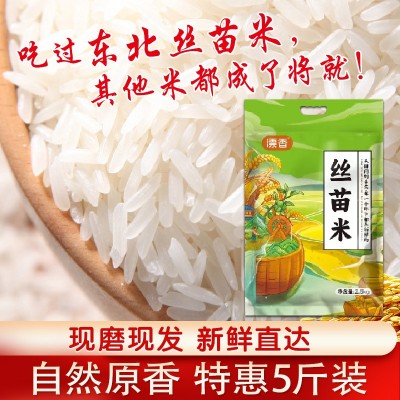 漂香丝苗米新米煮粥米软糯香米五谷稻花香新米季大米 1袋图5