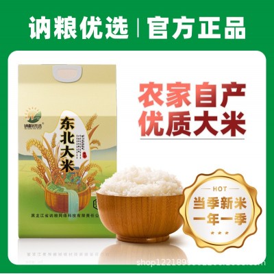东北大米5斤装真空包装新米黑龙江珍珠米一年一季家用商用包邮 1袋图5