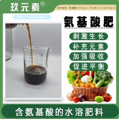 氨基酸叶面肥蔬菜果树绿叶膨果促生根水溶肥工厂供应氨基 酸叶面肥 1件图3