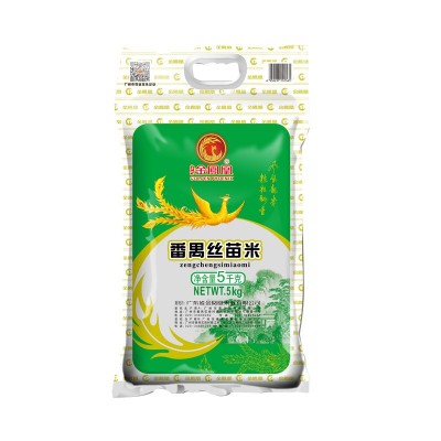 新米番禺丝苗米 煲仔饭大米5KG 籼米10斤大米新鲜大米 细长香米图5