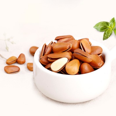 百草味东北松子100g箱规60包装年味过节坚果炒货休闲零食小吃批发