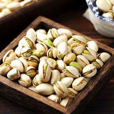 新货大粒原色盐焗开心果批货散装坚果干果休闲零食白色开心果图2