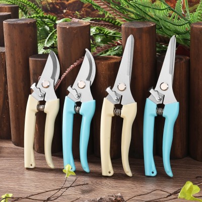 厂家现货强力不锈钢园林修枝剪多功能园艺剪刀果园花枝嫁接树枝剪图2