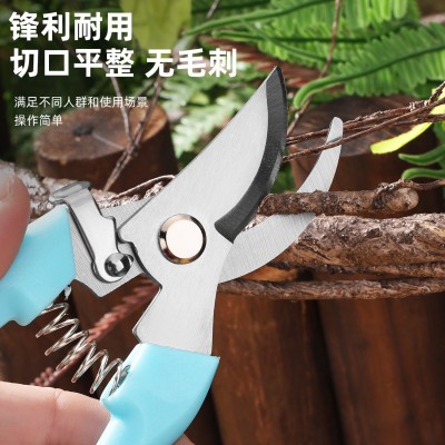 厂家现货强力不锈钢园林修枝剪多功能园艺剪刀果园花枝嫁接树枝剪图5