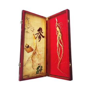 长白山干参礼盒装生晒参白参精美白全须整支伴手礼一件代发会销图4