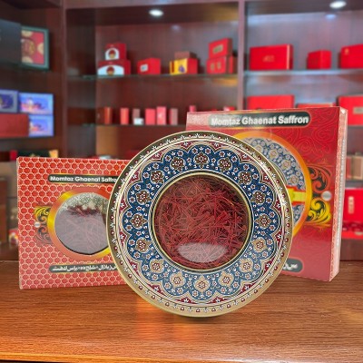 藏红花铁盒装10g长丝西红花礼品女生礼物药材厂家批发伊朗藏红花图2