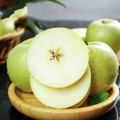 河北新疆王林苹果产地直发青苹果包邮新鲜水果王林青苹果一件代发图3