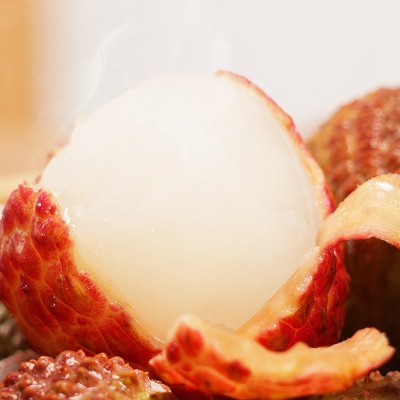 海南妃子笑冰冻荔枝5斤水果当季整箱包邮王白糖现摘桂婴荔枝肉3味图4