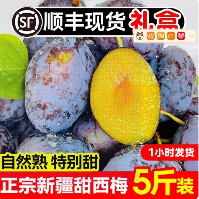 新疆西梅新鲜水果正宗法兰西礼盒包邮孕妇李子喀什西梅鲜果甜图2