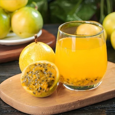 福建漳州果园直供钦蜜9号黄金百香果现摘大果整箱香甜多汁西番莲图4