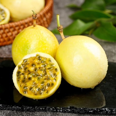 福建漳州果园直供钦蜜9号黄金百香果现摘大果整箱香甜多汁西番莲