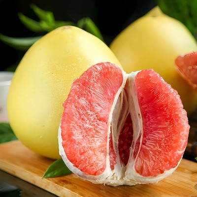 福建平和蜜柚当季红心柚子9斤新鲜水果红柚薄皮肉厚整箱批发