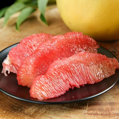 福建平和蜜柚当季红心柚子9斤新鲜水果红柚薄皮肉厚整箱批发图2