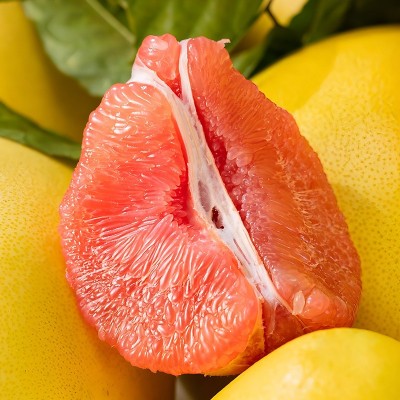 福建平和蜜柚当季红心柚子9斤新鲜水果红柚薄皮肉厚整箱批发图3