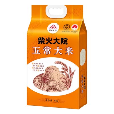柴火大院 东北五常大米5kg10斤一年一季 批发一件代发图5