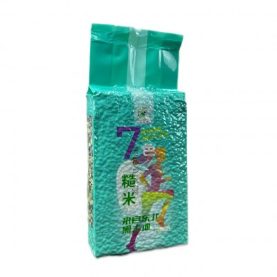 七色糙米500g装新米东北五色糙米饭健身三色黑米红米糙米批发加工图5