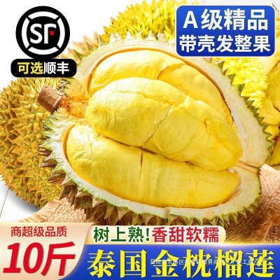 金枕榴莲10斤包邮整个整箱巴掌小一新鲜水果当季斤顺丰榴莲图2