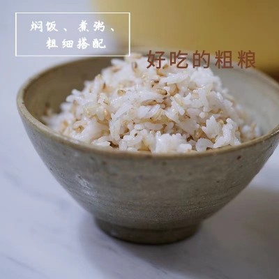 糙米真空包装散装新货粗粮纤维健身饱腹糙米饭团带馅五谷杂粮原料图4