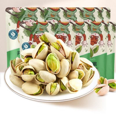 三只松鼠开心果100g*10袋零食坚果炒货干果无漂白大颗粒开口手剥图2