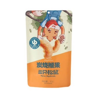 三只松鼠_炭烧腰果90g休闲食品零食坚果网红小吃坚果干果炒货图5
