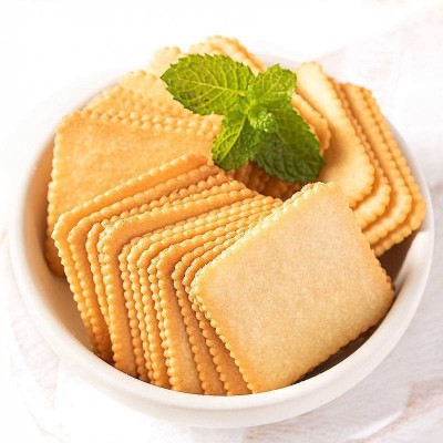 全店选3件送50包零食】香葱薄脆饼干散装多口味小包装休闲零食图5