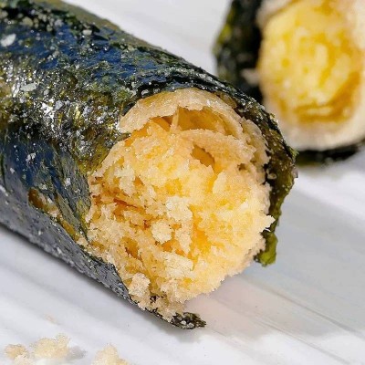 全店选3件送50包零食】海苔肉松卷小零食充饥食品海苔夹心脆图4