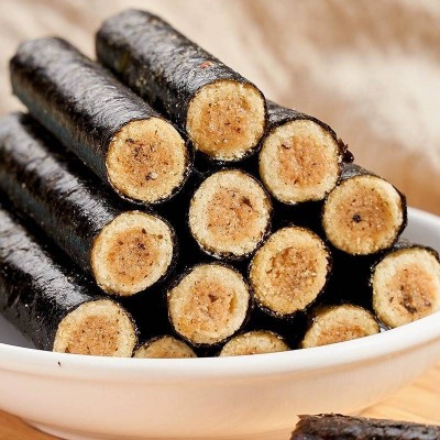 全店选3件送50包零食】海苔肉松卷儿童零食小吃休闲海苔夹心脆网图3