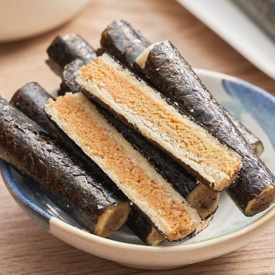 全店选3件送50包零食】海苔肉松卷儿童零食小吃休闲海苔夹心脆网图5