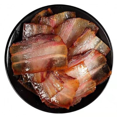 四川烟熏腊肉正宗腊五花肉餐饮食品手工整箱真空袋装批发商用厂家图5