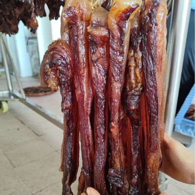批发中山特产广式五花靓腊肉非烟熏后腿肉5kg餐厅农家乐五花腊肉图4
