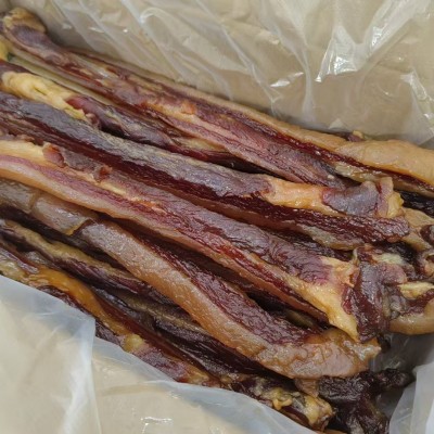 批发中山特产广式五花靓腊肉非烟熏后腿肉5kg餐厅农家乐五花腊肉图3