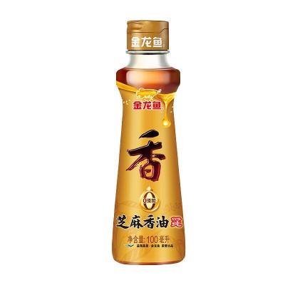 金龙鱼芝麻香油100ML 100%纯正凉拌菜火锅家用瓶装调味油100ML图4