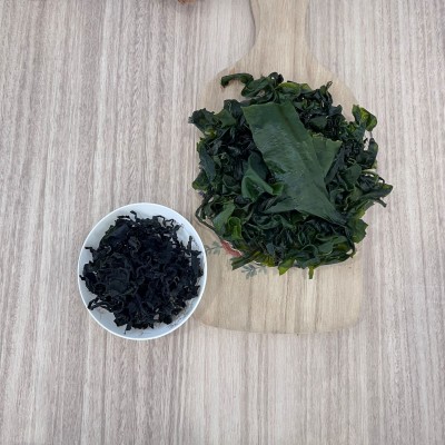 海白菜凉拌螺旋藻煲汤火锅食材低脂出口级全干裙带菜出口级干货图4