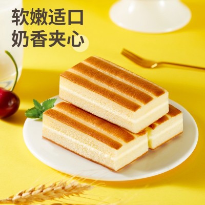 盼盼嫩蛋糕早餐面包鸡蛋糕零食糕点营养休闲小吃充饥夜宵整箱图5