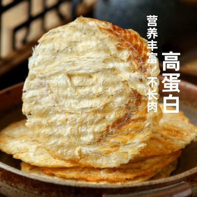 鲜烤鳕鱼片肉炭烤手撕鱼片干烤鱼片软独立小包装特产即食海鲜零食图5