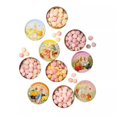 德国进口比得兔波特小姐水果糖伴手礼婚庆网红高颜值糖果礼盒装图5