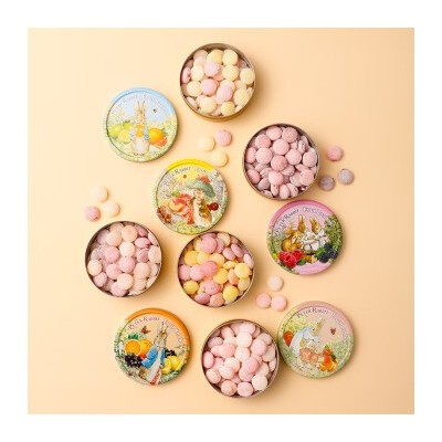 德国进口比得兔波特小姐水果糖伴手礼婚庆网红高颜值糖果礼盒装图4