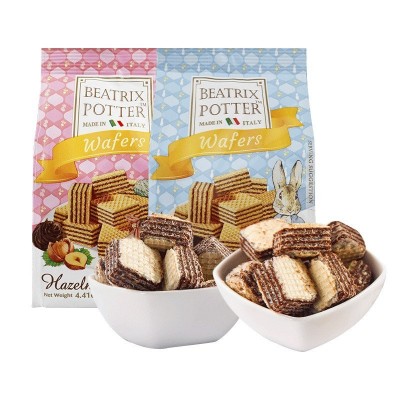 意大利进口波特小姐榛果巧克力威化饼干网红伴手礼膨化休闲零食图5