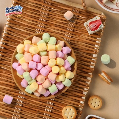 美国进口落基山水果味原味软糖棉花糖 奶枣雪花酥牛轧糖原料图3