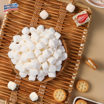 美国进口落基山水果味原味软糖棉花糖 奶枣雪花酥牛轧糖原料图2