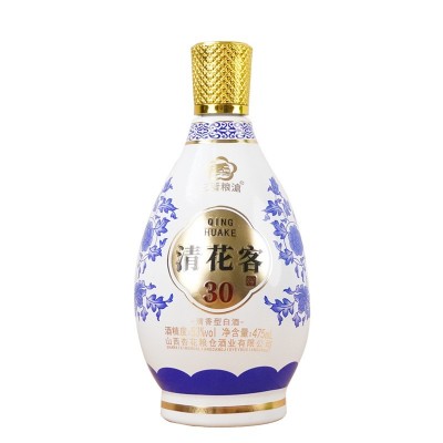 山西清花客 礼盒包装 475ml*4 清香型白酒 53度 酒厂直售图4