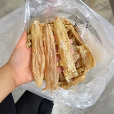 鸭包筒佐罗胶佐罗筒花胶鱼胶35头500g 货源批发海鲜干货图3