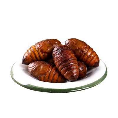 长年大量供应新鲜蚕蛹柞蚕蛹茧蛹批发新鲜东北蚕蛹3-4厘米图4