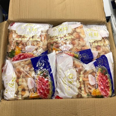 东新北福兰花蚌1000g冰山蚌北极贝裙边 日料刺身 料理食材水产图4