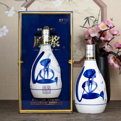 53度山西杏花村产地原浆53度纯粮清香型白酒批发图2